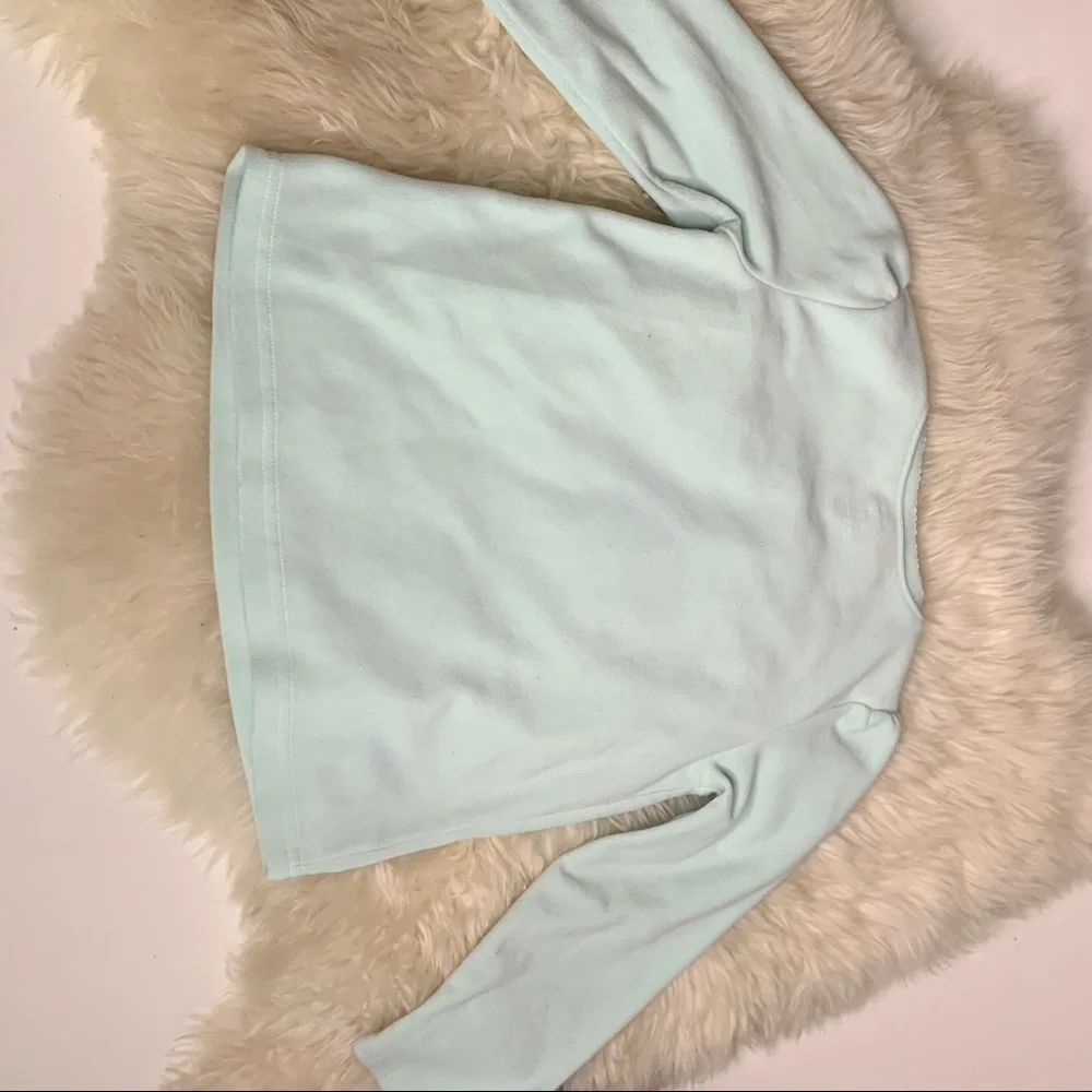 Carter’s fleece mint baby doll penguin top girls 5